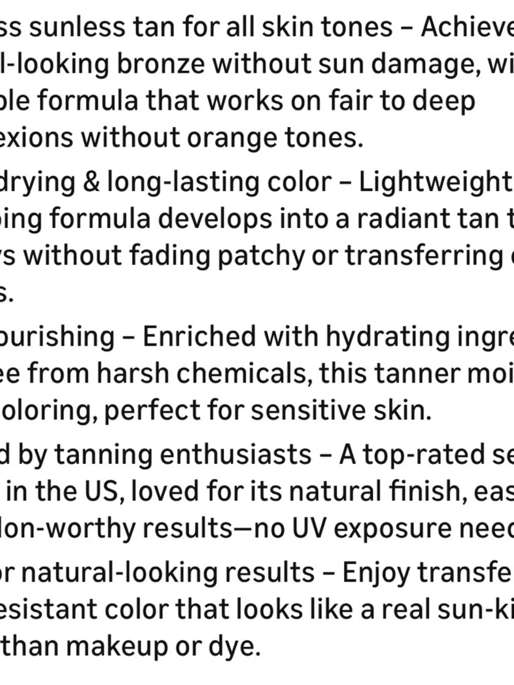 NEWUREHO Sunless Tanner Self Tanning Lotion - Black & Yellow